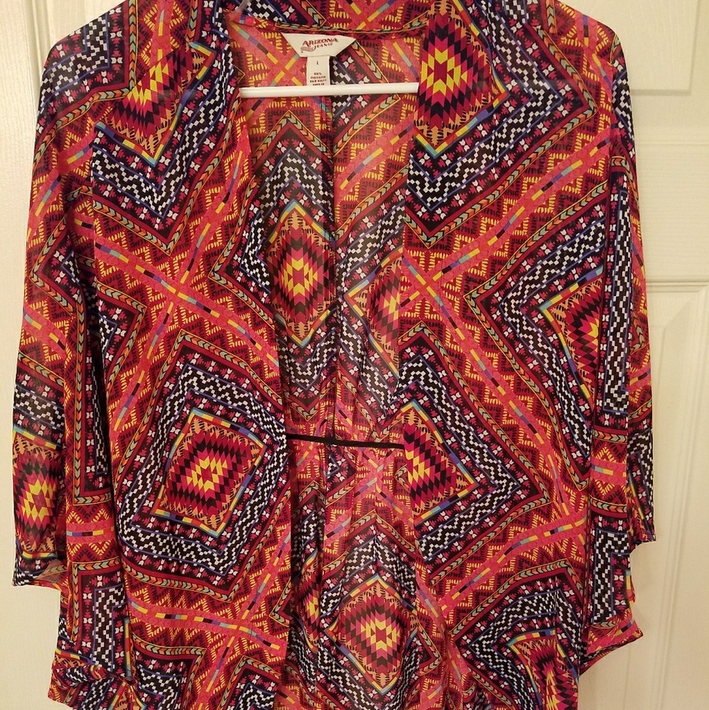 Colorful cardigan
